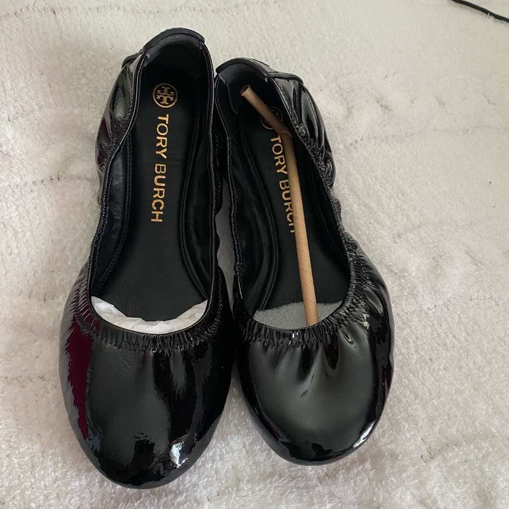Tory Burch NWT Perfect Black Eddie Ballet Soft NAPLAK